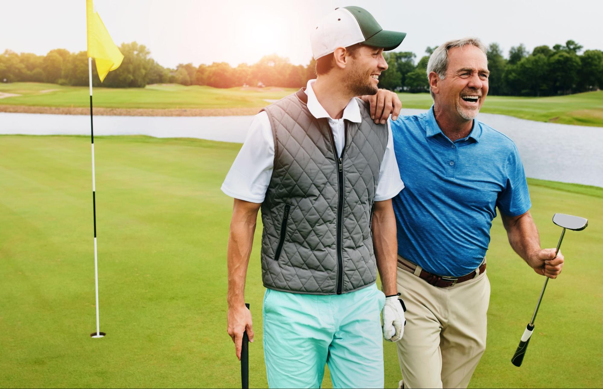 Dad and Son Playing Golf ©PeopleImages.com - Yuri A